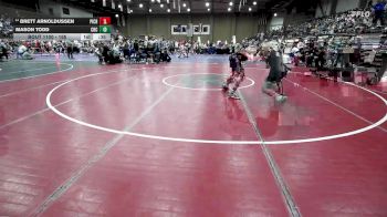 165 lbs Cons. Round 3 - Brett Arnoldussen, Pine Creek vs Mason Todd, Christian Brothers College