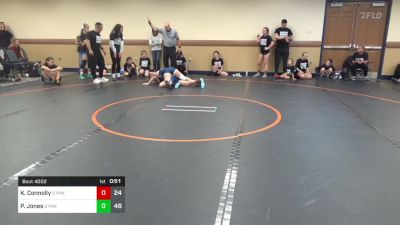 127 lbs Rr Rnd 1 - Kaelon Connolly, Phoenix Girls Red vs Piper Jones, Partner Trained Girls