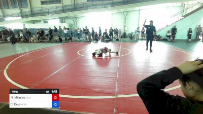 49 kg Rr Rnd 2 - Noah Cash Mireles, Scotsmen WC vs Caiden Cruz, Horizon Huskies