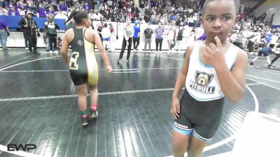 110 lbs Quarterfinal - Mal'akhi Tillis, Pittbull Wrestling Academy vs Kerri'Elle Harrison, Pin-King All Stars