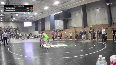 149 lbs Semifinal - Bret Minor, Life University vs Chris Kelly, Southeastern University