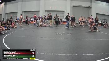 115 lbs Finals (2 Team) - Kellan Lukas, Georgia United Red vs Landen Lage, Backyard Brawlers Red