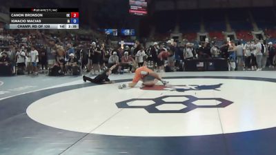 285 lbs Champ. Rd Of 128 - Canon Bronson, Oklahoma vs Ignacio Macias, Iowa
