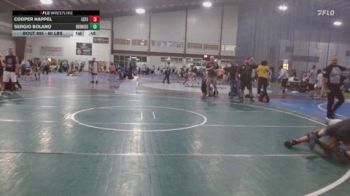 80 lbs Consolation - Cooper Happel, EsteBuilt vs Sergio Bolano, RedNose Wrestling School HS
