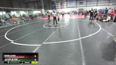 120 lbs Cons. Round 2 - Jayden Bloise, New Kent Wrestling Club vs David Lewis, Gloucester Wrestling Associati