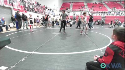 64 lbs Consolation - Luke Brooks, Grover Rains Wrestling Club vs Drake Rogers, Weatherford Youth Wrestling