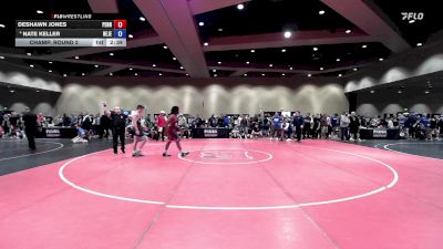 150 lbs Champ. Round 2 - Deshawn Jones, Pennsylvania vs Nate Keller, New Jersey