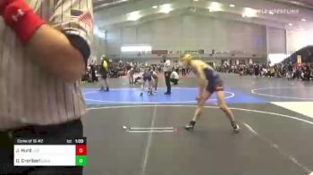 132 lbs Consi Of 16 #2 - Josiah Hurd, Livermore Elite WC vs Otto Cate-cribari, Gold Rush