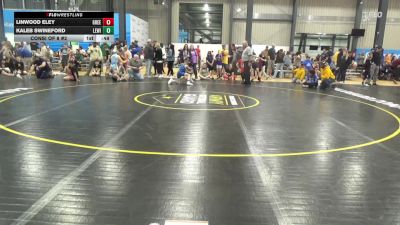 74 lbs Consi Of 8 #2 - Linwood Eley, Greensburg vs Kaleb Swineford, Lewistown