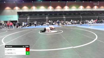 157 lbs Consi Of 16 #2 - Gideon Gerber, Oakdale vs Joshua Camillo, Sprague