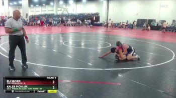 150 lbs Round 3 (6 Team) - Eli Silver, The Firemen Blue vs Kaleb Monlux, S.E.O. Wrestling Club- Team White