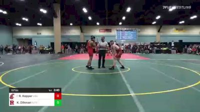 197 lbs Consi Of 16 #1 - Rogan Kopper, Washington State vs Kareem Othman, Rutgers WC