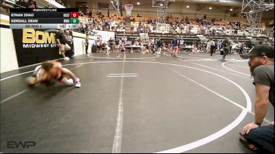 73 lbs Rr Rnd 3 - Ethan Zhao, Best Trained vs Kendall Dean, Morris Wrestling Association