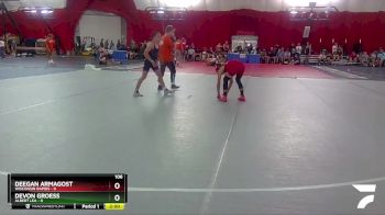 106 lbs Round 2 (4 Team) - Deegan Armagost, Wisconsin Rapids vs Devon Groess, Albert Lea