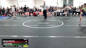 72 lbs Round 2 (8 Team) - Dylan Verceles, POWA vs Logan Rang, Mayfield Mat Academy