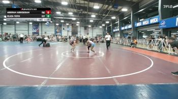 152 lbs Rr Rnd 2 - Amirah Abegesah, Wrecking Crew Dream Crushers vs Eliza Toth, Elite NJ Red