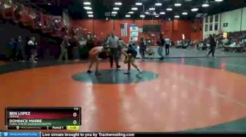 113 lbs Cons. Round 3 - Ben Lopez, DEKALB vs Dominick Marre, Carol Stream (GLENBARD NORTH)