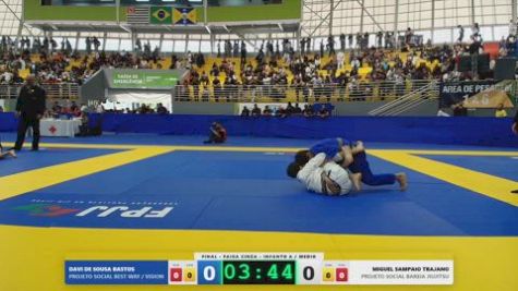 MIGUEL SAMPAIO TRAJANO vs DAVI DE SOUSA BASTOS 2026 FPJJ Circuito Paulista GI Etapa 3