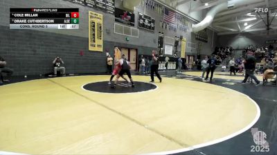 142 lbs Cons. Round 5 - Cole Millan, Delta vs Drake Cuthbertson, Vacaville Wrestling Club