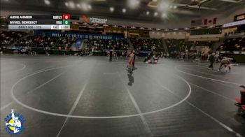 175 lbs Cons. Round 3 - Mykel Benedict, Fort Dodge vs Ajdin Ahmedi, Huntley