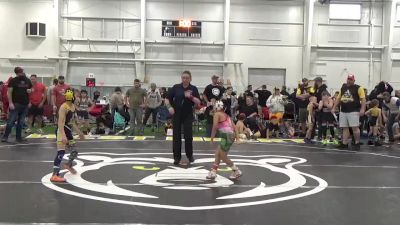 60 lbs Round 6 - Jose Herndon, Lil Rebels vs Zachary Wicks, Grindhouse Wrestling Club