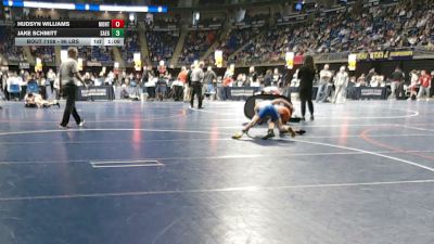 96 lbs Round Of 32 - Hudsyn Williams, Montrose vs Jake Schmitt, Saegertown