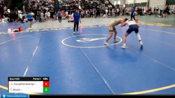 131-142 lbs Cons. Round 1 - Lee Xayaphonesongkham, Johnson County Central vs Talan Wood, Central Valley