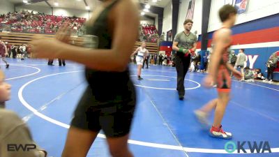 96 lbs Rr Rnd 2 - Aydreana McClain, Berryhill Wrestling Club vs Cooper Johnson, Raw Wrestling Club