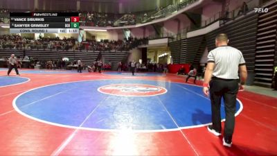 132-1A Cons. Round 2 - Vance Siburkis, Gordon Central Hs vs Sawyer Grimsley, Brantley County HS