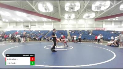 160 lbs Cons. Round 3 - Menelik Neal, Invicta Wrestling Academy vs Andrei Bogdan, Fishers