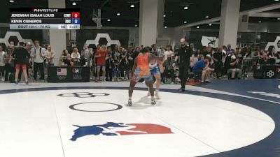 70 kg Champ. Rd Of 256 - Jeremiah Isaiah Louis, C2WTC vs Kevin Cisneros, Rattler Wrestling Club