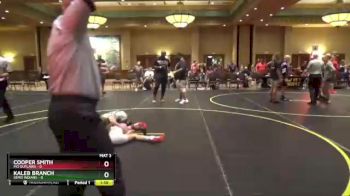 85 lbs Round 3 (4 Team) - Cooper Smith, MO Outlaws vs Kaleb Branch, SEMO Indians