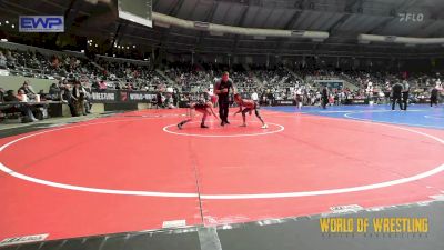 73 lbs Consi Of 8 #2 - Clementina Zapata, OKC Saints Wrestling vs Genesis Anderson, Dakota Boyz Wrestling Club