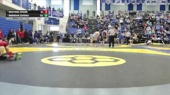 113 lbs Cons. Round 5 - Brendan Zapdka, Toledo Central Catholic vs Brayden Atkins, Columbia City