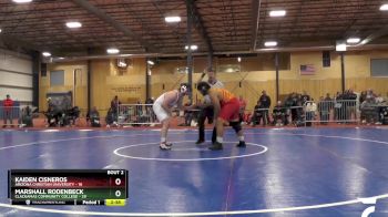 285 lbs Round 1 (6 Team) - Marshall Rodenbeck, Clackamas Community College vs Kaiden Cisneros, Arizona Christian University