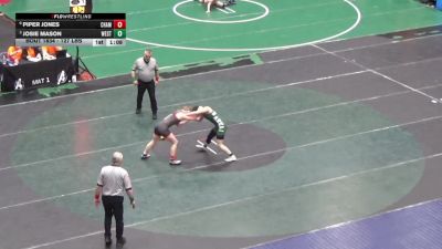 127 lbs Semifinal - Piper Jones, Chambersburg vs Josie Mason, West Greene