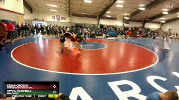 113 lbs 3rd Place Match - Tayvin Campbell, Kelly Walsh vs Cesar Orozco, Thunder Basin High School
