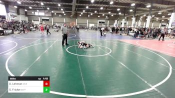 69 lbs Rr Rnd 3 - Gunner Lehman, New Mexico vs Gunner Fricke, Matpac ND