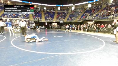 135 lbs Round Of 16 - Leo Schreiber, Elk County Cath. vs Rhyder Obenrader, Reynolds