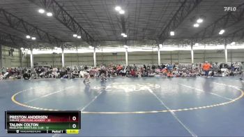 125 lbs Quarterfinals (8 Team) - Preston Andersen, Sublime Wrestling Academy vs Talinn Colton, Middleton Wrestling Club