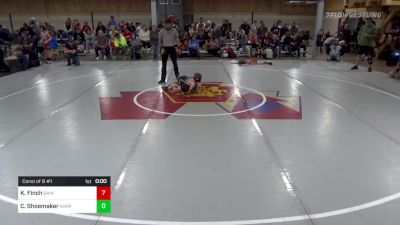 Consi Of 8 #1 - Kolton Finch, Bainbridge vs Coen Shoemaker, Harpursville