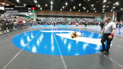 100 lbs Cons. Round 4 - Anjali Sid, Menlo-Atherton vs Mailee Wong, Gregori