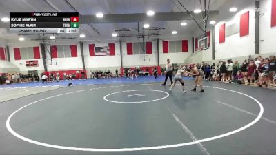 120 lbs Champ. Round 1 - Kylie Martin, Baker vs Sophie Alair, Twin Falls