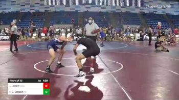 132 lbs Round Of 32 - Isaac Lopez, SoCal vs Colin Creach, Team Kansas