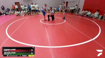 110 lbs Round 1 (6 Team) - Bryson Hand, Choctaw vs Mason Lampe, MPWC