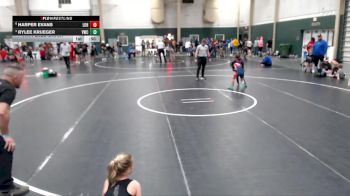 53-60 lbs 7th Place Match - Rylee Krueger, Valentine Wrestling Club vs Harper Evans, League Of Heroes