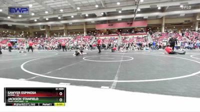 64 lbs Semifinal - Sawyer Espinosa, Slyfox vs Jackson Stanfield, Team Lightning