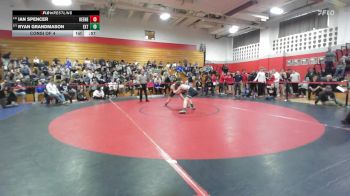 138 lbs Consi Of 4 - Ian Spencer, Keene vs Ryan Grandmason, Exeter