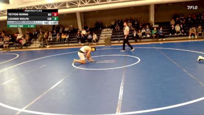 149 lbs Champ. Round 1 - Benito Diaz, Rochester Community & Tech. College vs Colson Hoffman, Air Force Prep