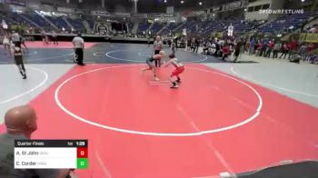 116 lbs Quarterfinal - Adam St John, Denver East vs Cooper Corder, Spar Wr Ac